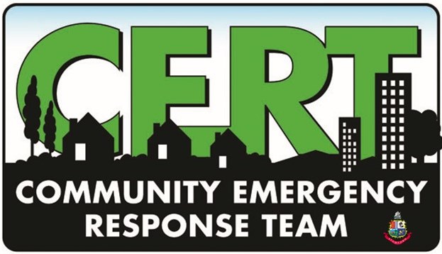 CERT Logo with City seal in corner